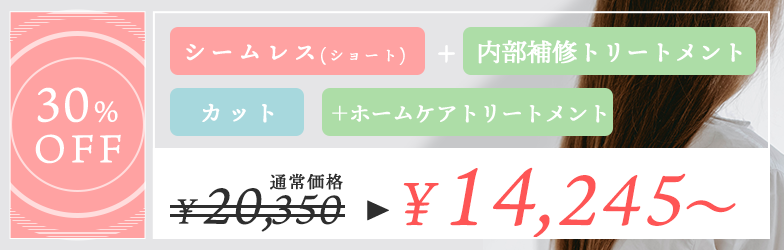 髪質改善スペシャリト考案プラン